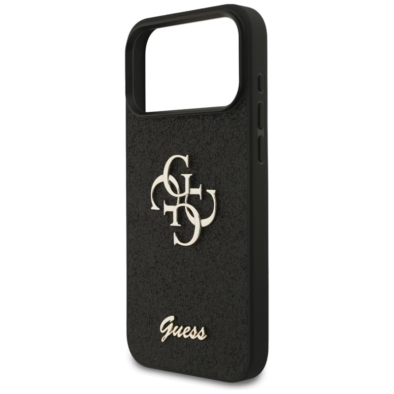 Guess Fixed Glitter Big 4G - Case for iPhone 17 Pro Max (black) 6