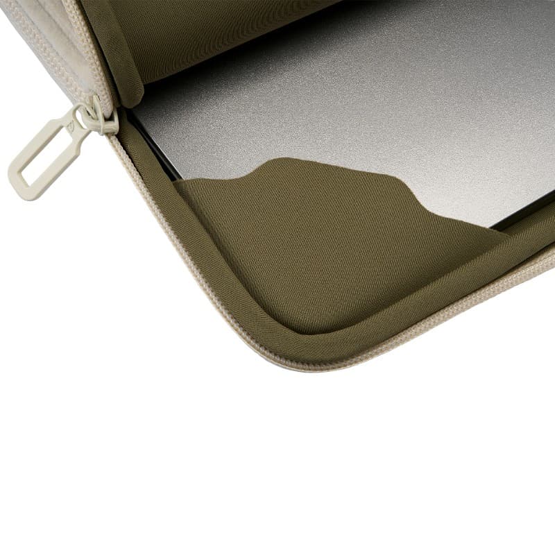 TUCANO Velluto 2 - Cover for MacBook Air 13" (M5/M4/M3/M2/M1/2026-2018) / Pro 13" / Laptop 12" (cream) 4