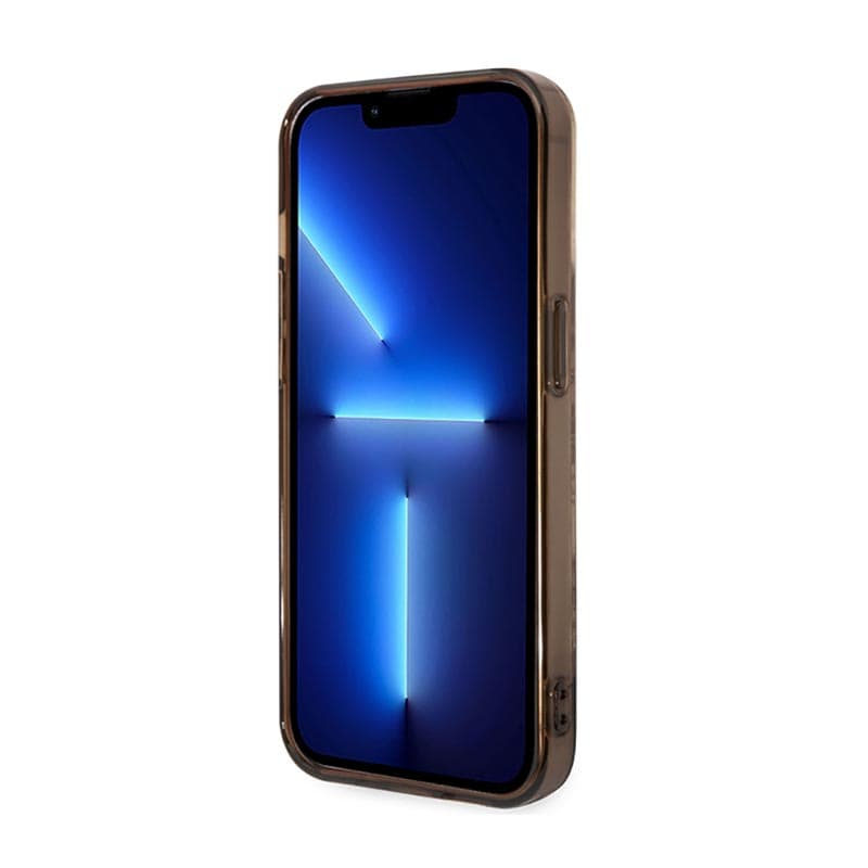 Guess Porcelain Collection - Case for iPhone 14 Pro Max (Ochre) 5