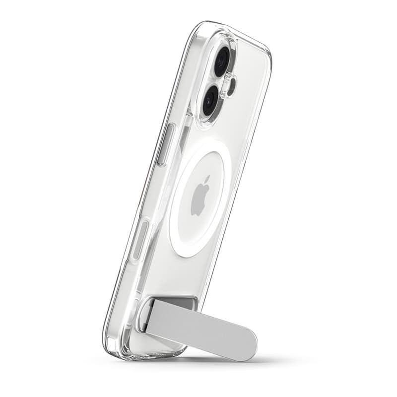 Spigen Ultra Hybrid S Mag MagSafe - Case for iPhone 17 (Clear/White)   7