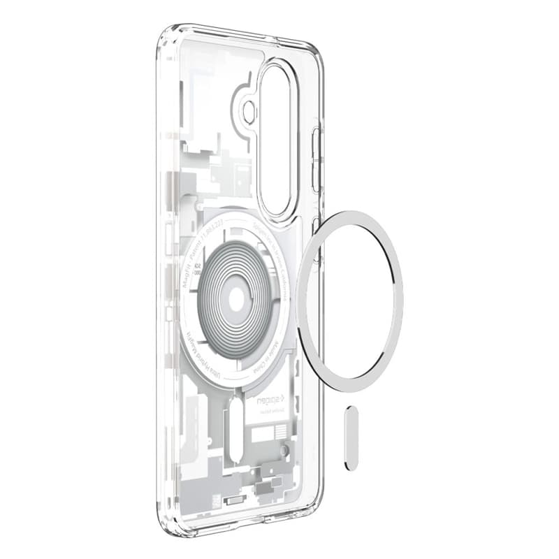 Spigen Ultra Hybrid Mag MagSafe - Case for Samsung Galaxy S26+ (Zero One White) 5
