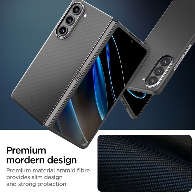 Spigen Airskin Pro - Case for Samsung Galaxy Z Fold 5 (Black) 7