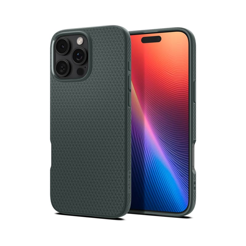 Spigen Liquid Air - Case for iPhone 16 Pro Max (Abyss Green) 1