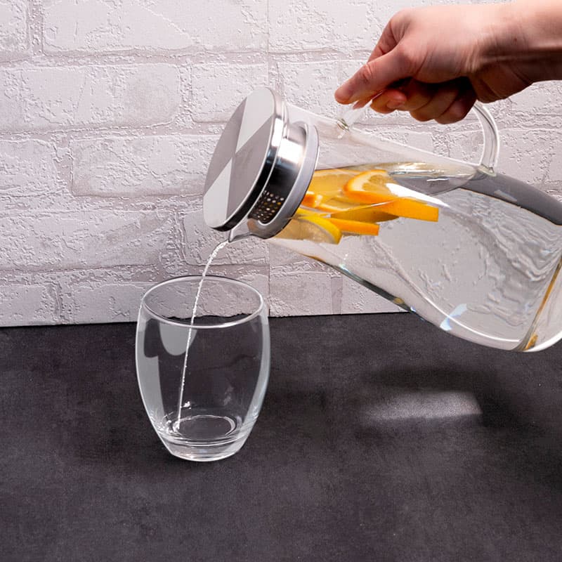 Alpina - Carafe with handle in borosilicate glass 1.4 l 7