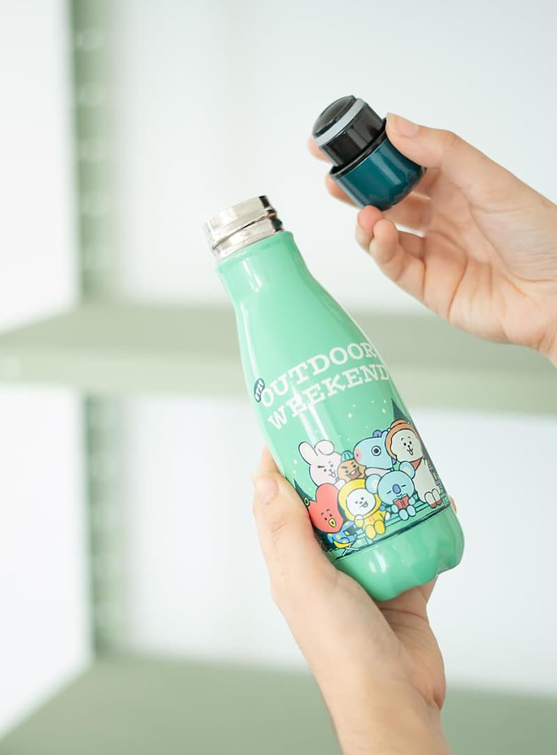 BT21 - Stainless steel 260 ml thermal lunch bottle Outdoor Weekend 5