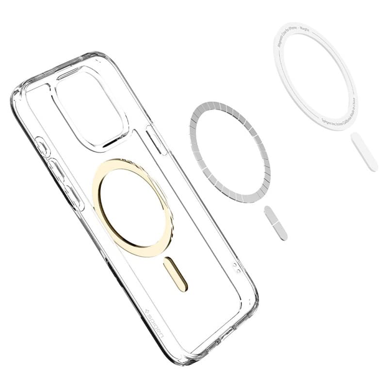 Spigen Ultra Hybrid MagSafe - Case for iPhone 15 Pro Max (Gold) 7