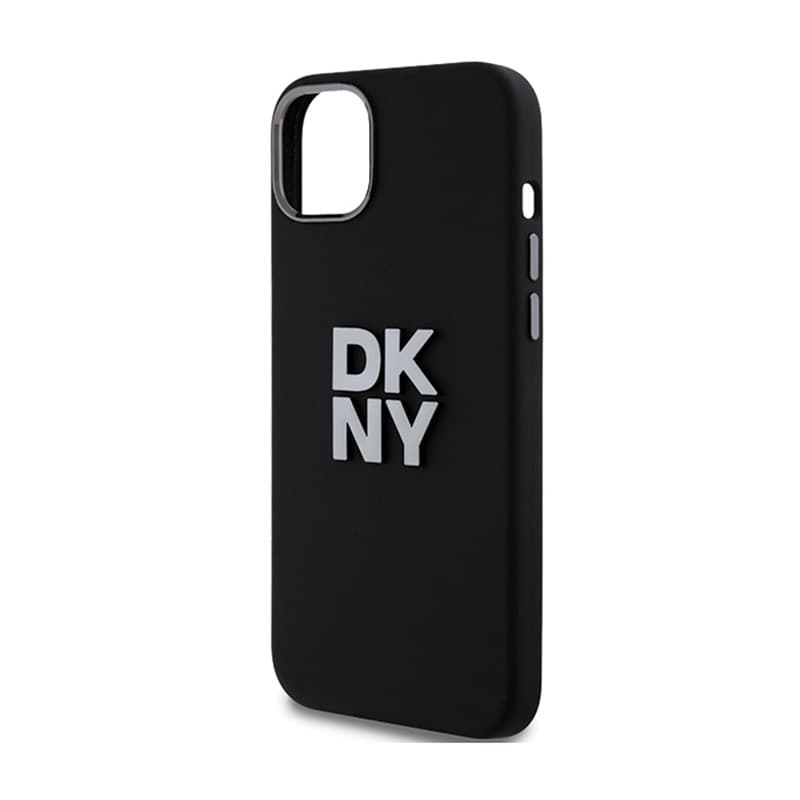 DKNY Liquid Silicone Metal Logo - Case for iPhone 15 / 14 / 13 (black) 6
