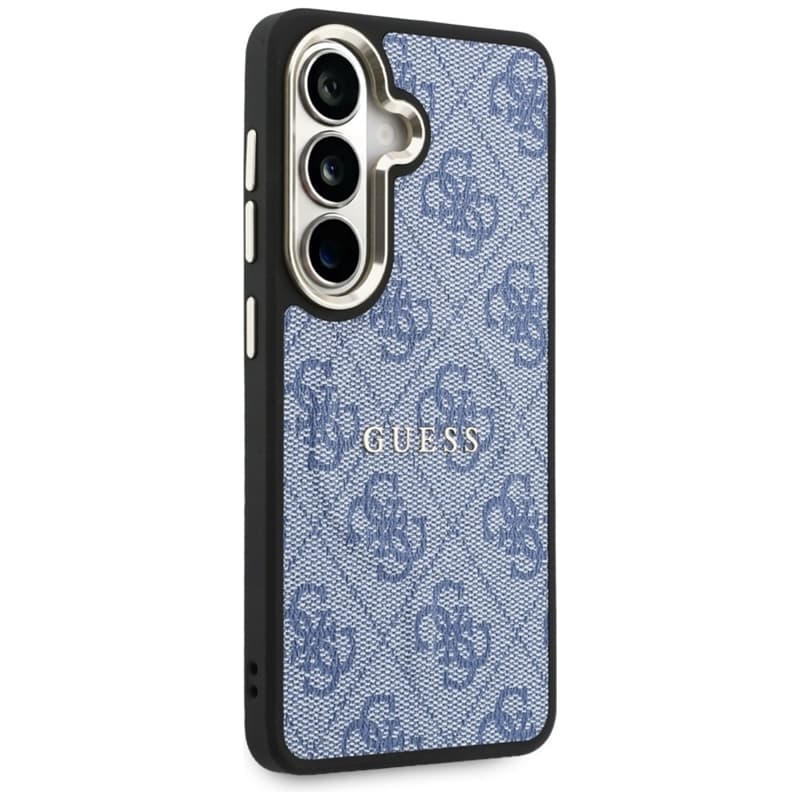 Guess 4G Embossed Ring MagSafe - Samsung Galaxy S26 Case (Blue) 4
