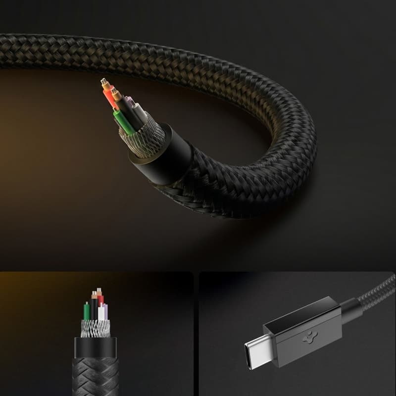 Spigen EB6015CC Essential - USB-C to USB-C Cable 60W 1.5m (Black) 5