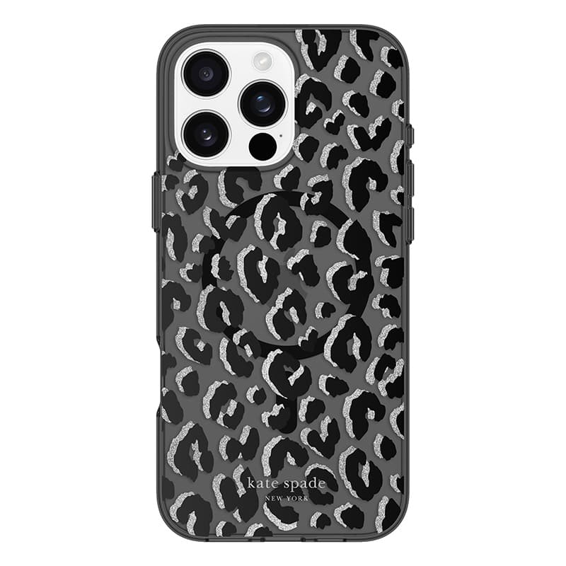 Kate Spade New York Protective MagSafe - Case for iPhone 16 Pro Max (City Leopard) 2