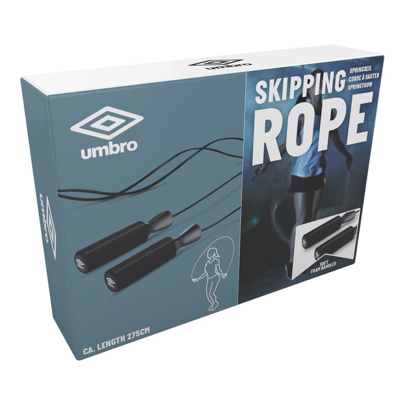 Umbro - Exercise skipping rope 275 cm (Black) 2