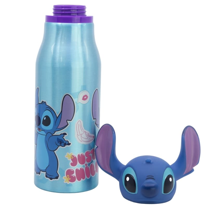Disney Stitch - Aluminum bottle with 3D cap 690 ml 3