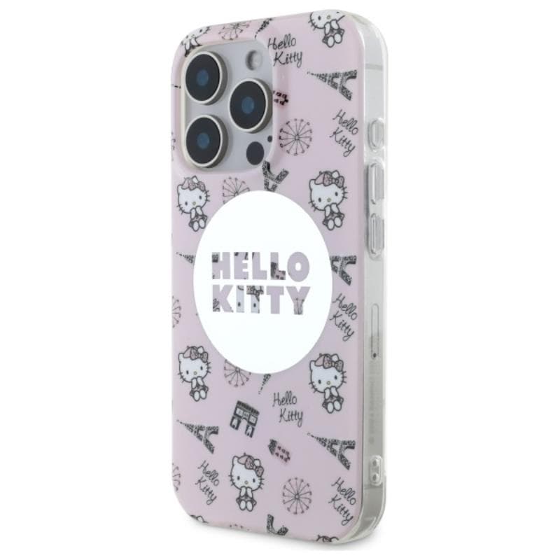 Hello Kitty IML All Over Paris MagSafe - Case for iPhone 16 Pro (pink) 2