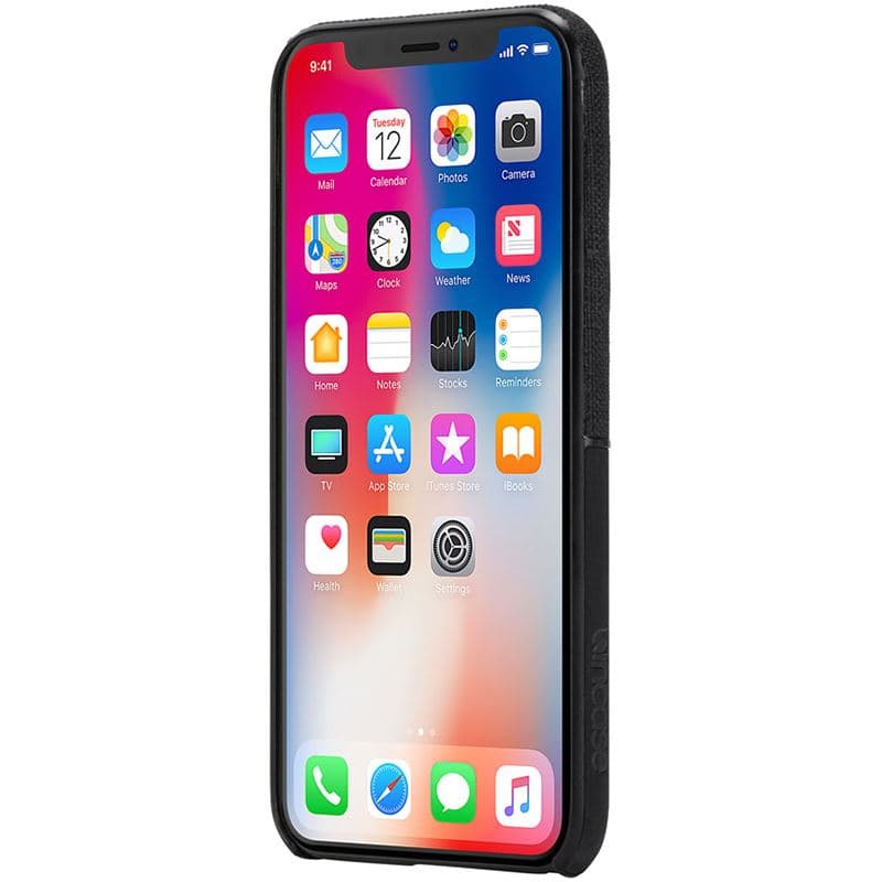 Incase Textured Snap - Case for iPhone Xs Max (Black) 4