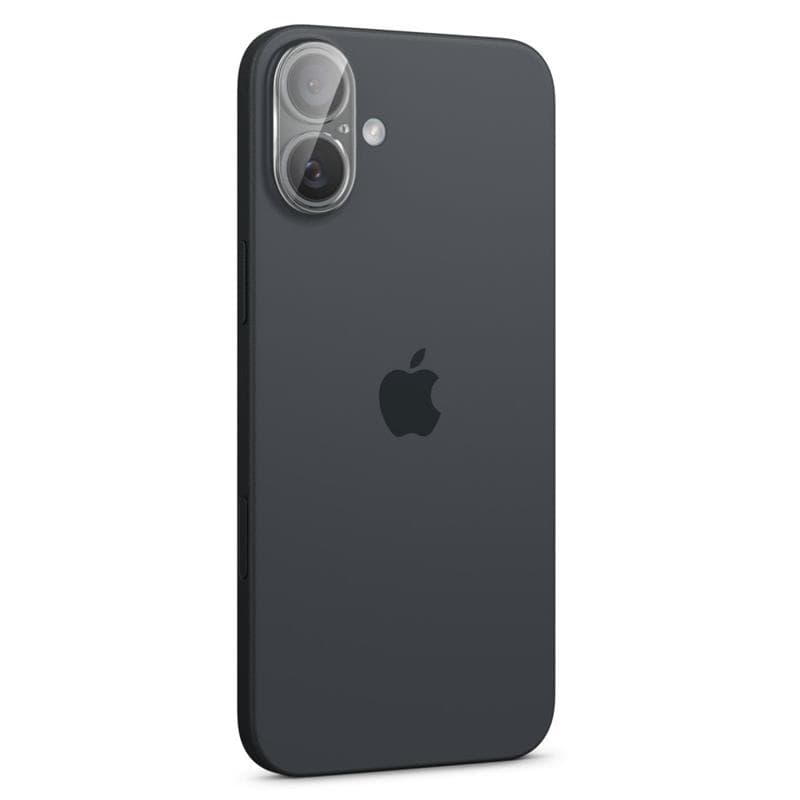 Spigen Optik GLAS.TR Camera Protector 2-Pack - Lens Protector for iPhone 16 / 16 Plus (2 pcs) (Clear) 8