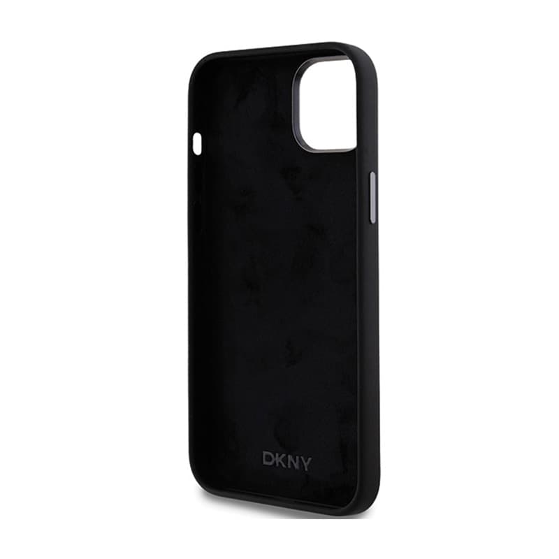 DKNY Liquid Silicone Metal Logo - Case for iPhone 15 / 14 / 13 (black) 7