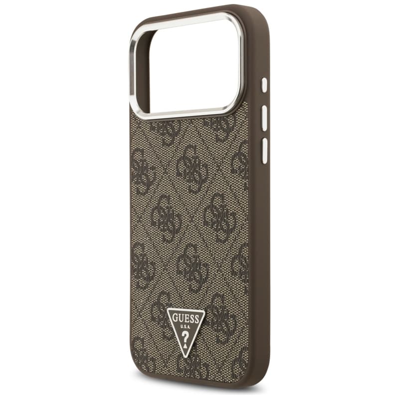Guess 4G Triangle Logo MagSafe - Case iPhone 17 Pro Max (brown) 6