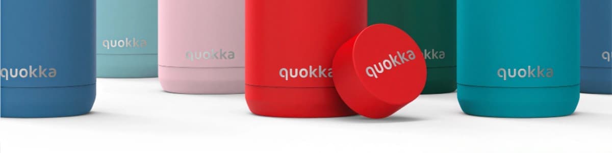 Quokka Umi - 720 ml Stainless Steel Thermal Mug with Straw and Silicone Base (Blue Feather) 4