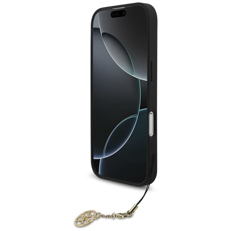 Guess 4G Charms Collection MagSafe - iPhone 17 Case (Black) 4