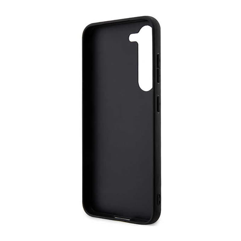 Karl Lagerfeld Saffiano Monogram Metal Logo - Case for Samsung Galaxy S23 (Black) 7