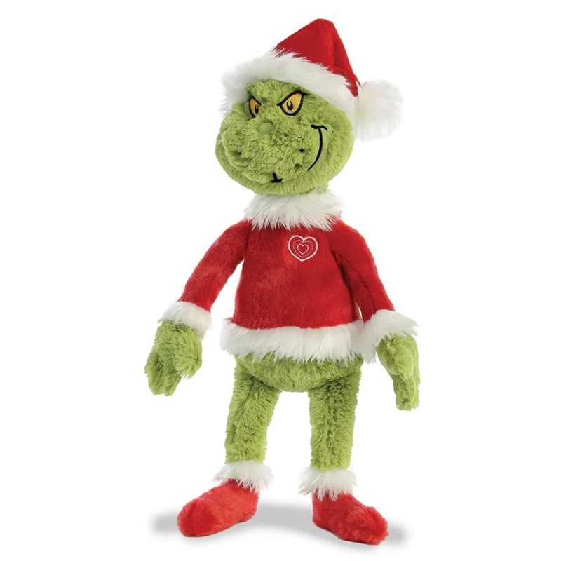Grinch - Plush toy / cuddly Grinch in Santa Claus outfit 43 cm Eco-Friendly 3