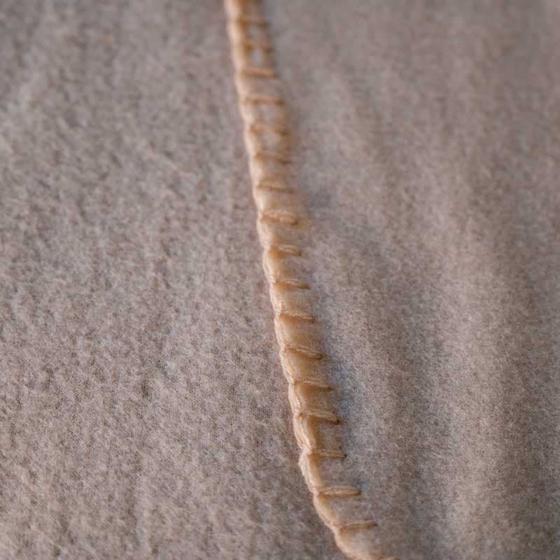 Fleece blanket 170x130 (Beige) 3