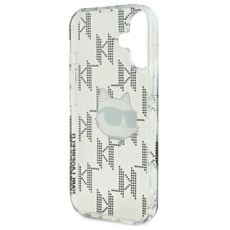 Karl Lagerfeld IML Choupette Head Electroplated - Case for iPhone 16 (transparent) 7