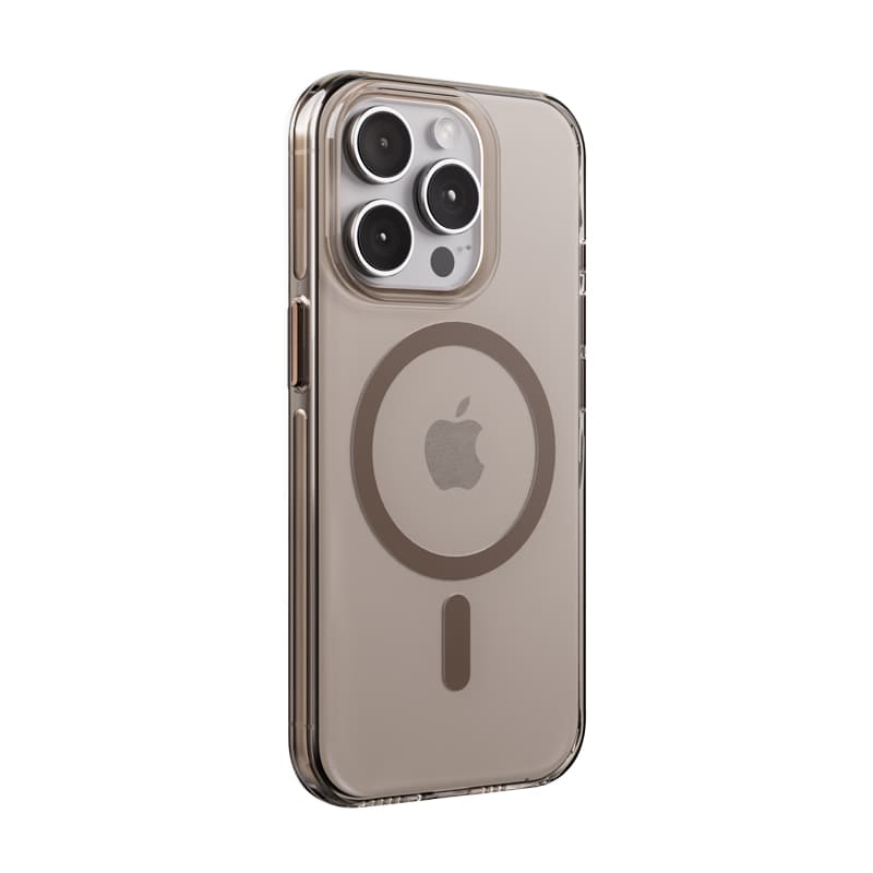 Crong Clear MAG Pro - iPhone 15 Pro MagSafe Case (Desert) 4