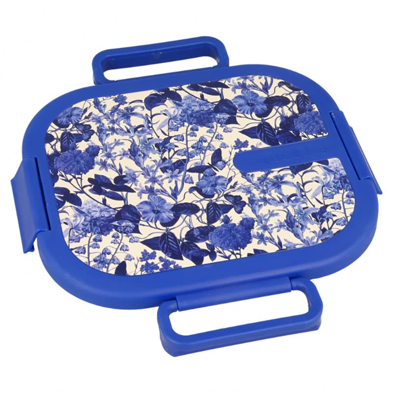 Quokka Kai - Stainless Steel Food Container/Lunchbox (Blue Blossom) 3