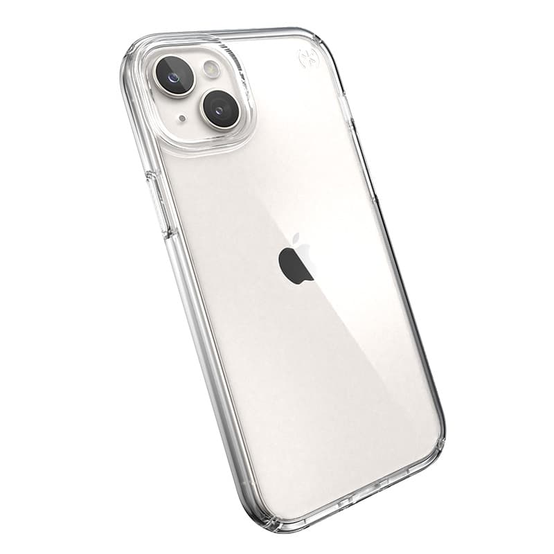 Speck Presidio Perfect-Clear - iPhone 15 Plus / iPhone 14 Plus Case (Clear) 4
