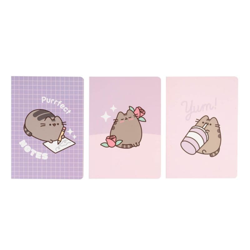 Pusheen - Set of A5 notebooks from the Moments collection, 3 pcs. 2
