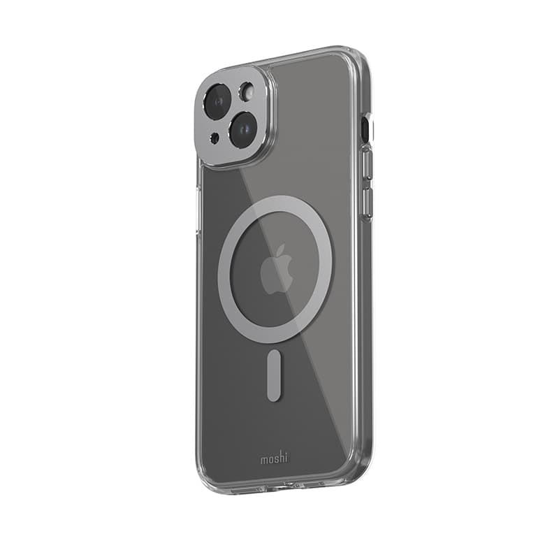 Moshi iGlaze MagSafe - Case for iPhone 15 Plus (Meteorite Gray) 2