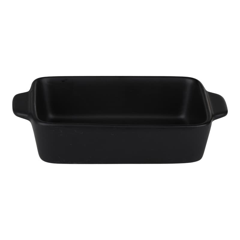 Alpina - Ceramic rectangular ovenproof dish 21.8x13.2x5 cm (black) 2