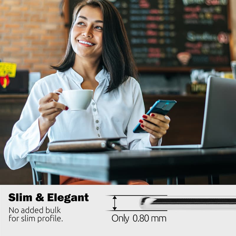 Crong Crystal Slim Cover - Huawei P40 Case (Transparent) 7
