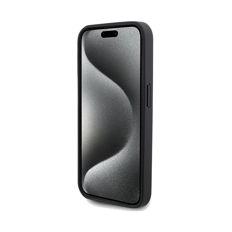 US Polo Assn Yoke Pattern  - Case iPhone 15 Pro (black) 5