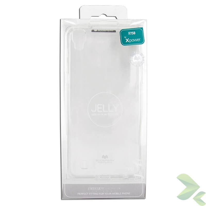 Mercury Transparent Jelly - Case for LG X Power (Clear) 1