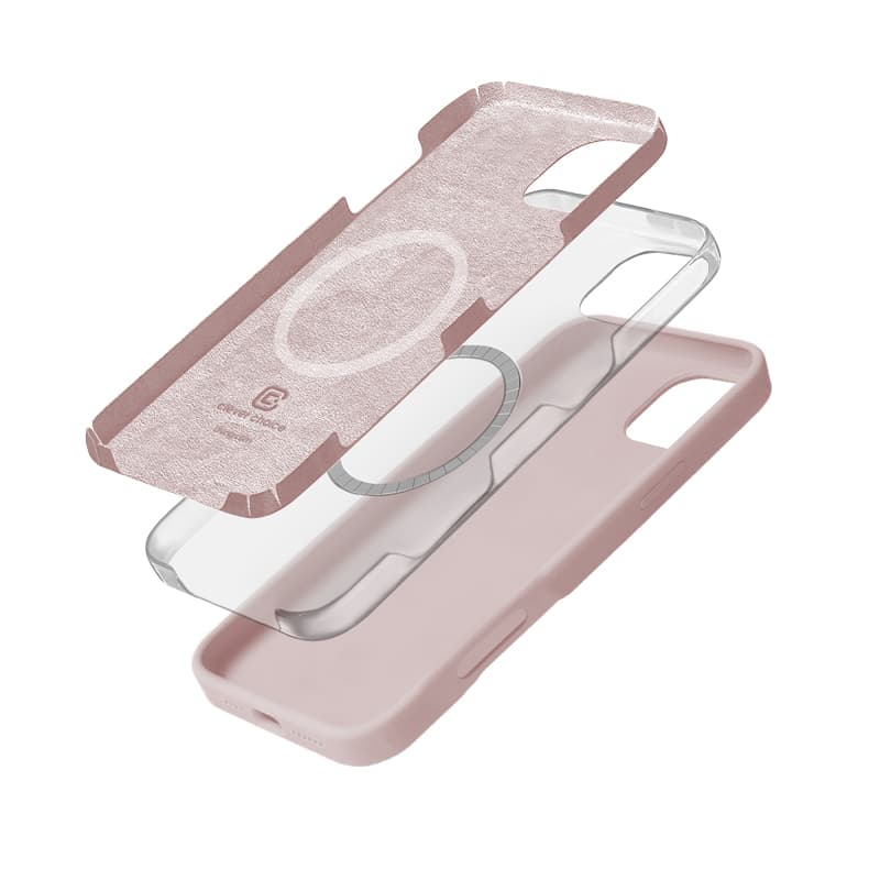 Crong Color Cover Magnetic - iPhone 16 Pro Max MagSafe Case (Sand Pink) 4