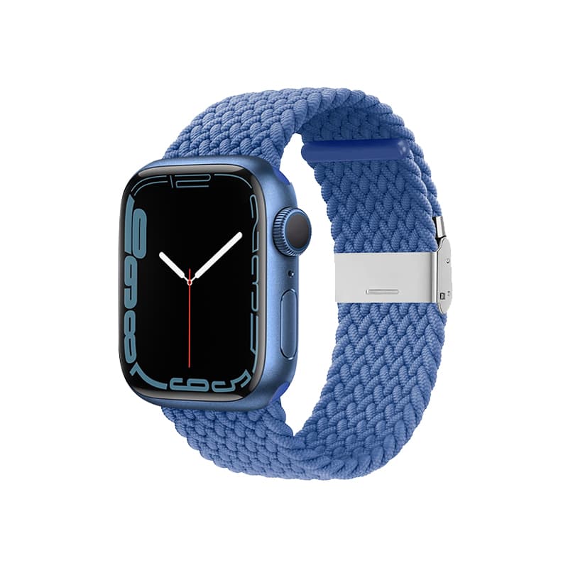 Crong Wave Band – Braided Apple Watch Strap 38/40/41/42mm (Blue) 1