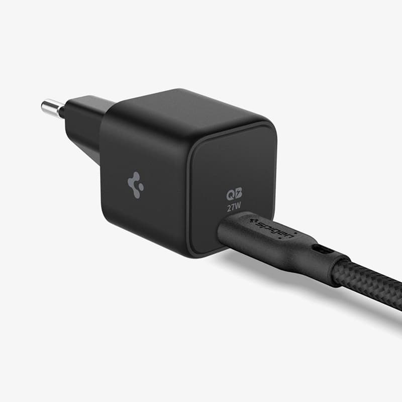 Spigen PE2103 ArcStation - USB-C PD 27W Power Charger (Black) 5
