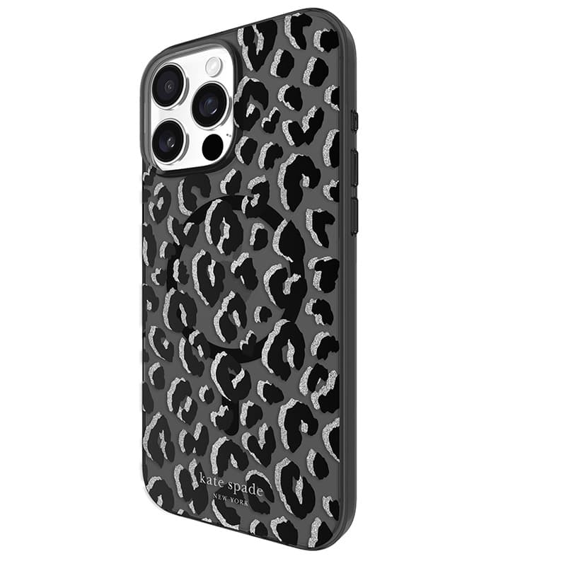 Kate Spade New York Protective MagSafe - Case for iPhone 16 Pro Max (City Leopard) 4