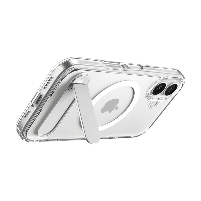 Spigen Ultra Hybrid S Mag MagSafe - Case for iPhone 17 (Clear/White)   8