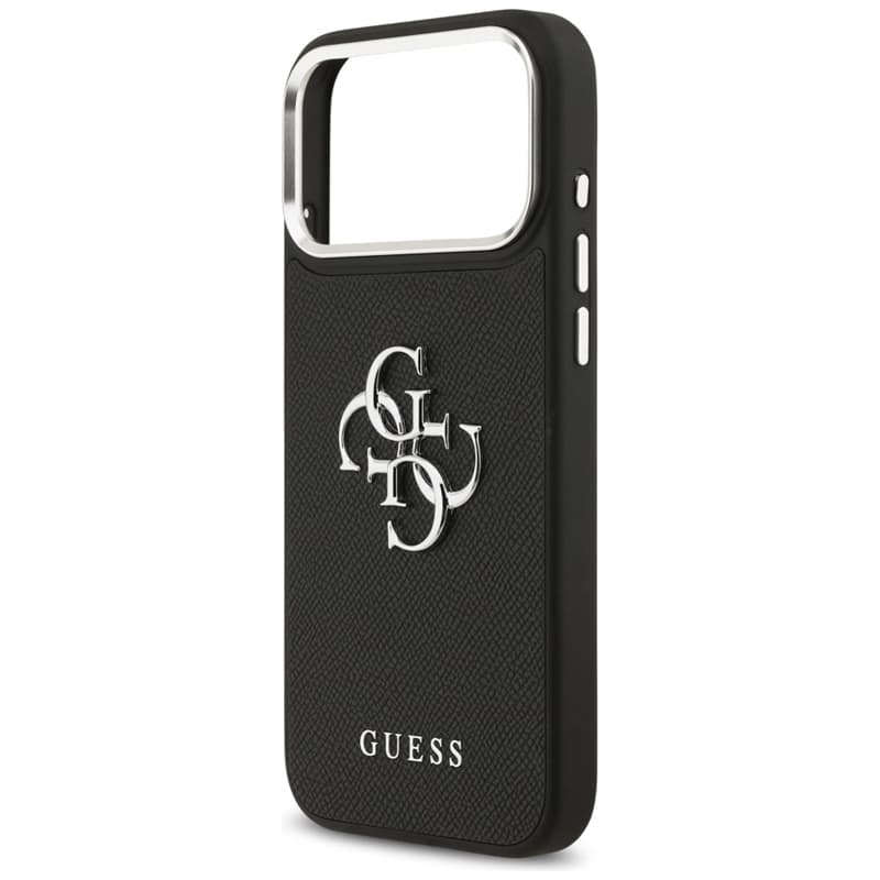 Guess Grained Big 4G Classic Logo - Case iPhone 17 Pro Max (black) 6