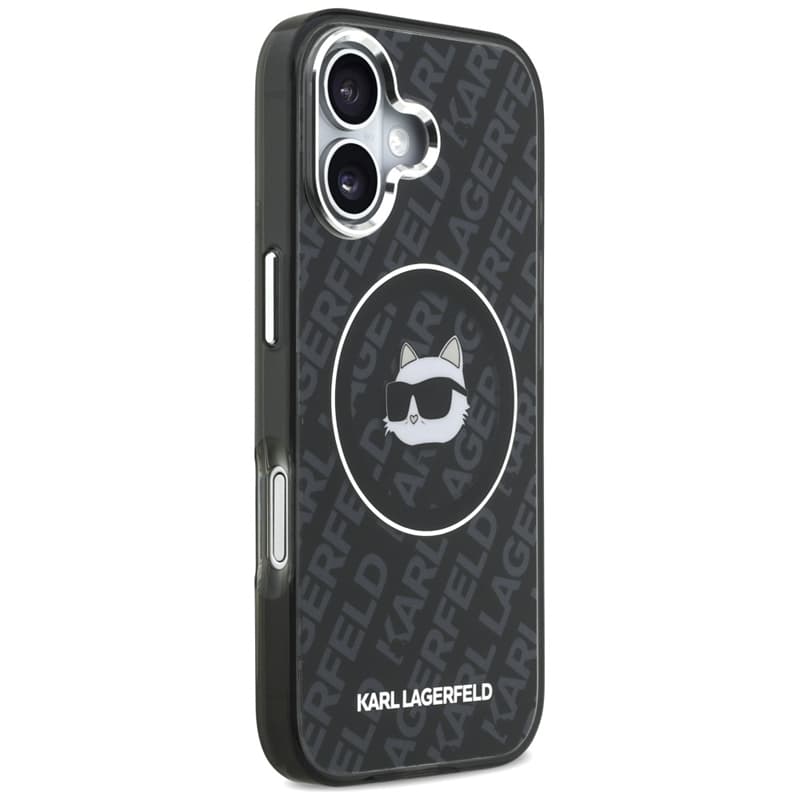 Karl Lagerfeld IML Choupette Head Logo MagSafe - Case for iPhone 17 (black) 4