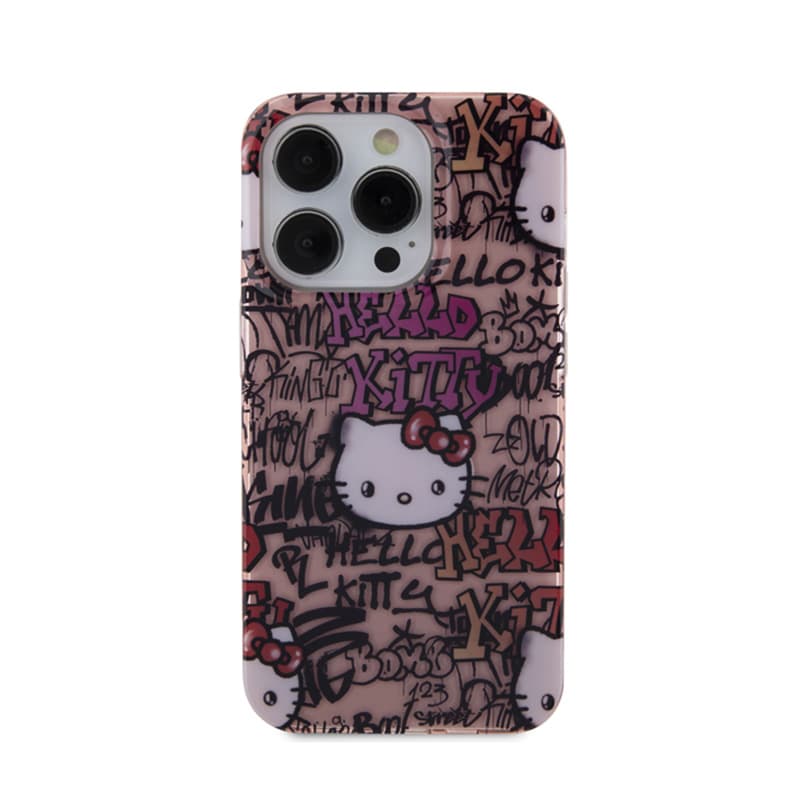 Hello Kitty IML Tags Graffiti - iPhone 14 Pro Max case (pink) 3
