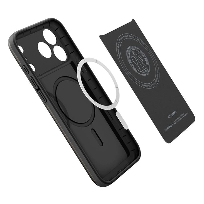 Spigen Thin Fit Mag MagSafe - Case for iPhone 17 Pro Max (Black) 8