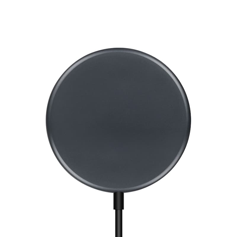 Crong MagSpot Wireless Charger – Aluminum MagSafe 15W Inductive Charger (Graphite) 2