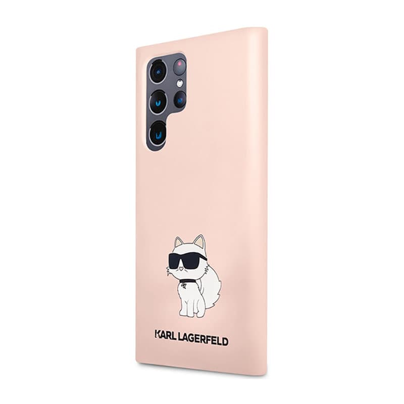 Karl Lagerfeld Silicone NFT Choupette - Case for Samsung Galaxy S23 Ultra (Pink) 2