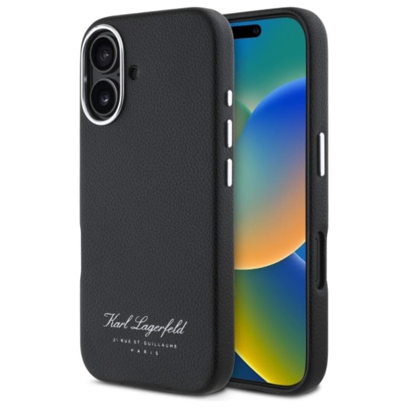 Karl Lagerfeld Hotel RSG - Case for iPhone 16 (black)