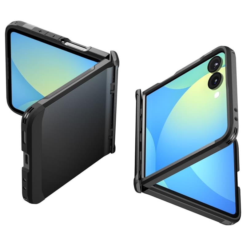 Spigen Slim Armor Pro Mag MagSafe - Case for Samsung Galaxy Z Flip 7 (Black)