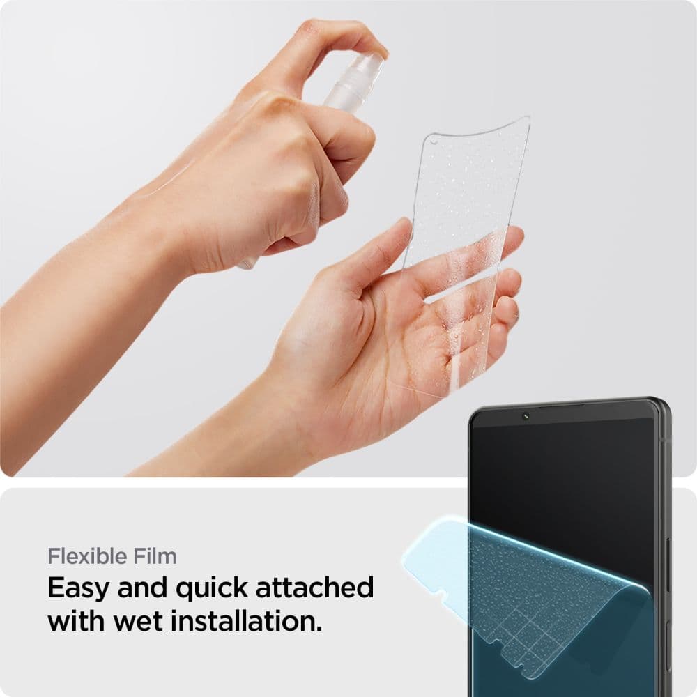 Spigen Neo Flex - Samsung S22 Ultra protective film (Transparent) 6